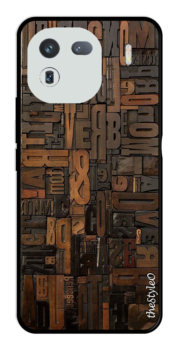 Muted Rainbow Metal Mobile Case for iQOO 12 5G (Design No -31)