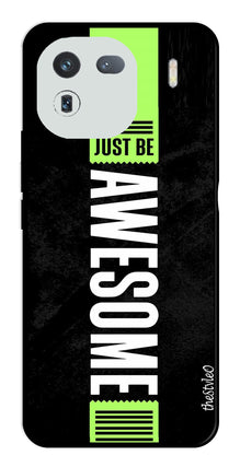 Alphabets Metal Mobile Case for iQOO 12 5G