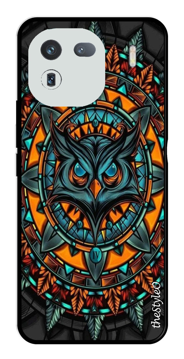 Gamer Pattern Metal Mobile Case for iQOO 12 5G (Design No -41)