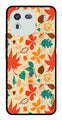 Autumn leaves Metal Mobile Case for iQOO 12 5G (Design No -55)
