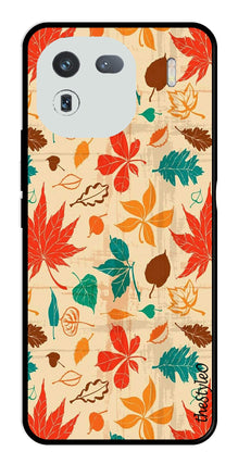 Autumn leaves Metal Mobile Case for iQOO 12 5G