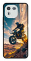 Bike Rider Metal Mobile Case for iQOO 12 5G (Design No -59)
