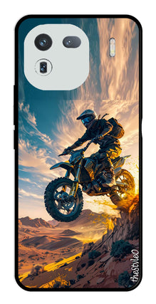 Bike Rider Metal Mobile Case for iQOO 12 5G