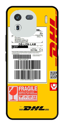 DHL Label Metal Mobile Case for iQOO 12 5G