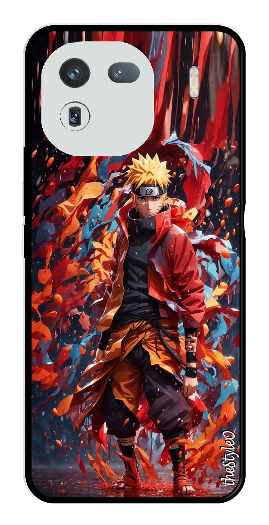 Anime-2 Metal Mobile Case for iQOO 12 5G (Design No -64)