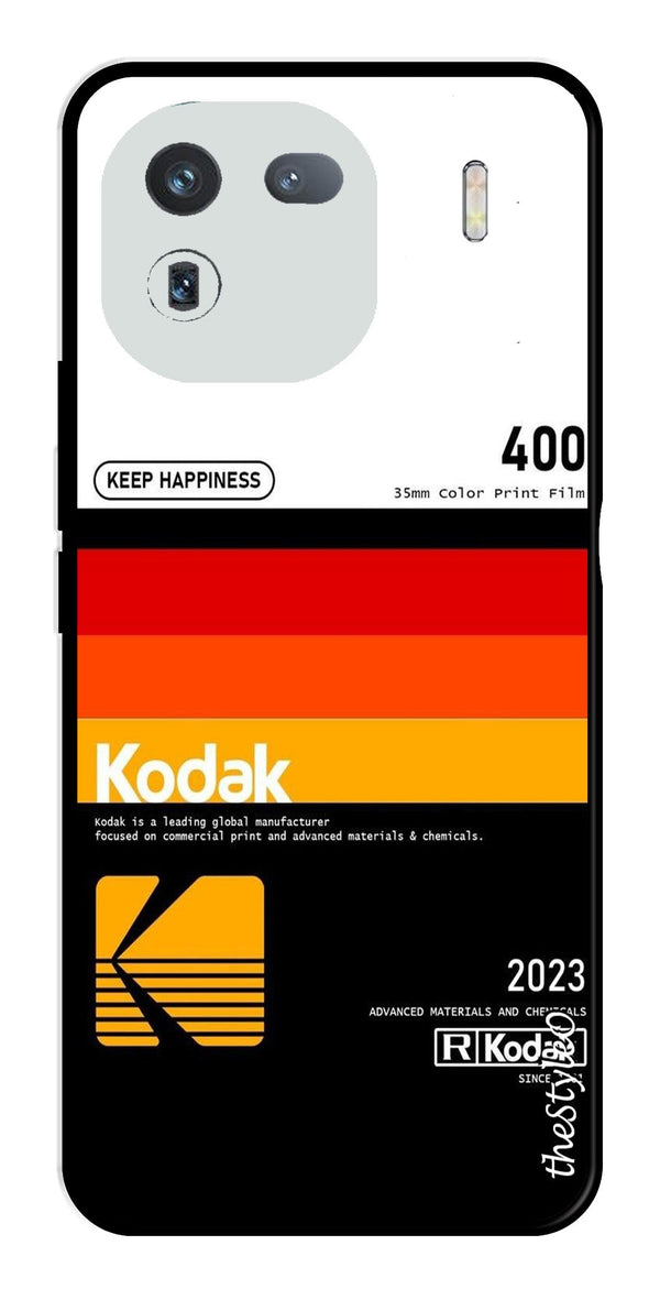 Kodak Design Metal Mobile Case for iQOO 12 5G (Design No -65)