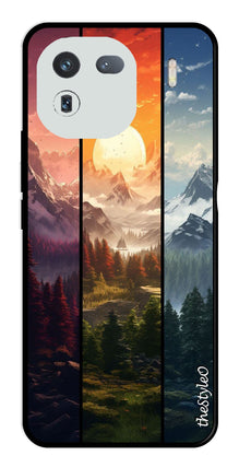 Nature Design Metal Mobile Case for iQOO 12 5G