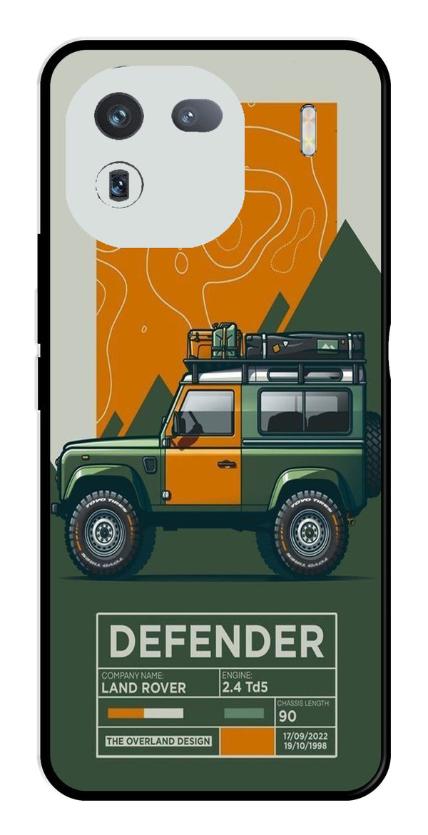 Defender Metal Mobile Case for iQOO 12 5G (Design No -72)