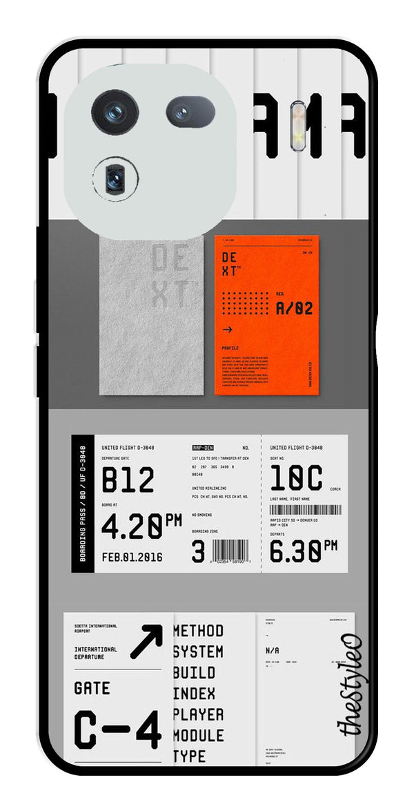 Monorama Metal Mobile Case for iQOO 12 5G (Design No -80)