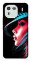 Elegant Woman Metal Mobile Case for iQOO 12 5G (Design No -86)