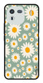 Floral Design Metal Mobile Case for iQOO 12 5G (Design No -87)