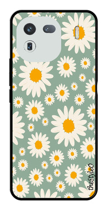 Floral Design Metal Mobile Case for iQOO 12 5G