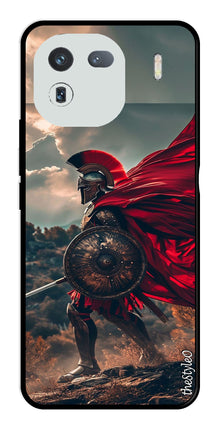 Spartan Fighter Metal Mobile Case for iQOO 12 5G