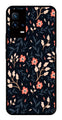 Floral Pattern Metal Mobile Case for iQOO 8 5G   (Design No -10)
