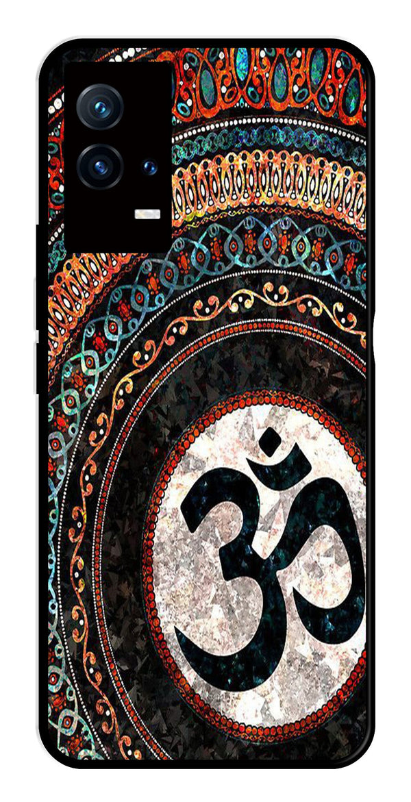 Oum Design Metal Mobile Case for iQOO 8 5G   (Design No -15)