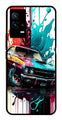 Vintage Car Metal Mobile Case for iQOO 8 5G   (Design No -29)