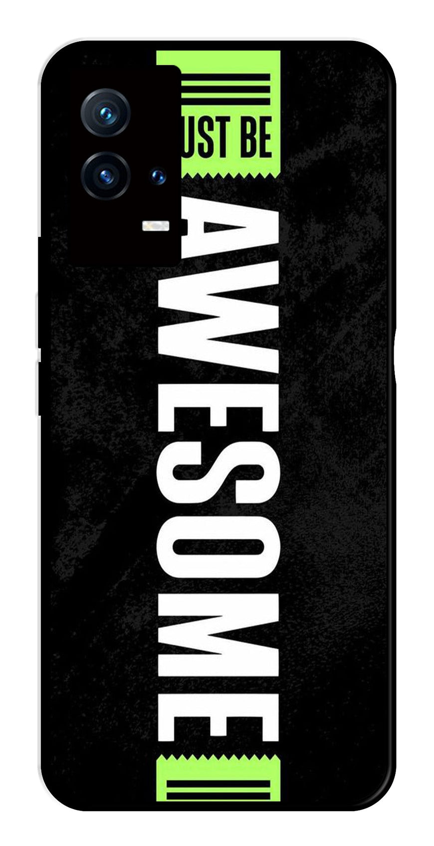 Awesome Metal Mobile Case for iQOO 8 5G   (Design No -33)