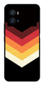 MultiColor Arrow Metal Mobile Case for iQOO 9 Pro   (Design No -04)