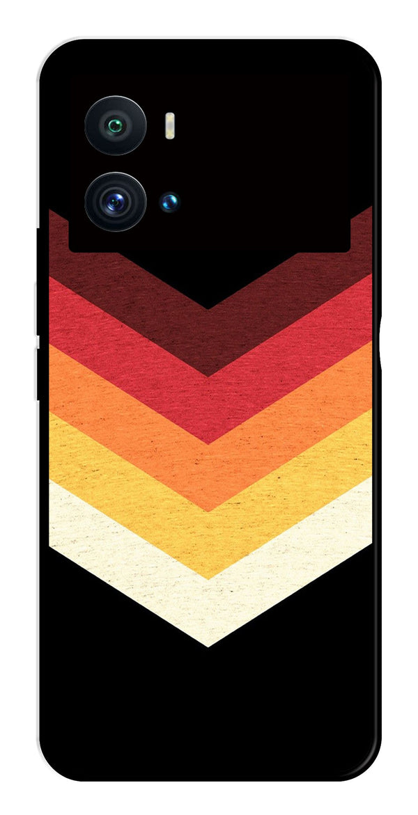 MultiColor Arrow Metal Mobile Case for iQOO 9 Pro   (Design No -04)