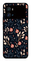 Floral Pattern Metal Mobile Case for iQOO 9 Pro   (Design No -10)