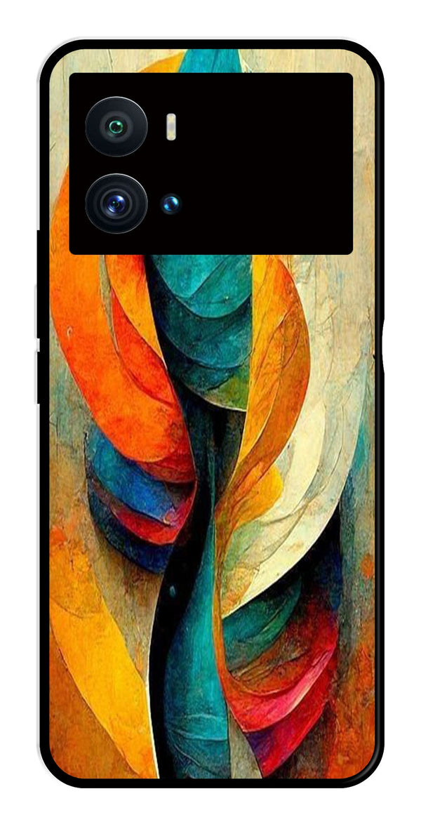 Modern Art Metal Mobile Case for iQOO 9 Pro   (Design No -11)
