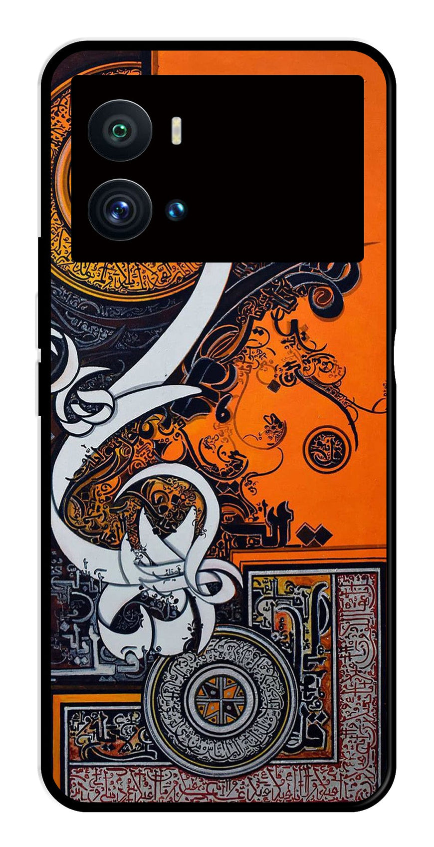 Qalander Art Metal Mobile Case for iQOO 9 Pro   (Design No -16)