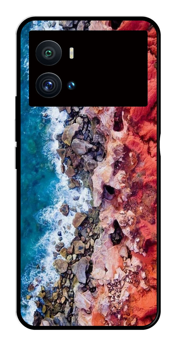 Sea Shore Metal Mobile Case for iQOO 9 Pro   (Design No -18)