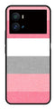 Pink Pattern Metal Mobile Case for iQOO 9 Pro   (Design No -23)
