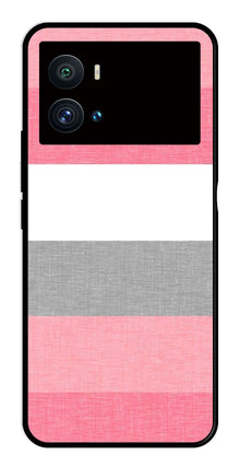 Pink Pattern Metal Mobile Case for iQOO 9 Pro