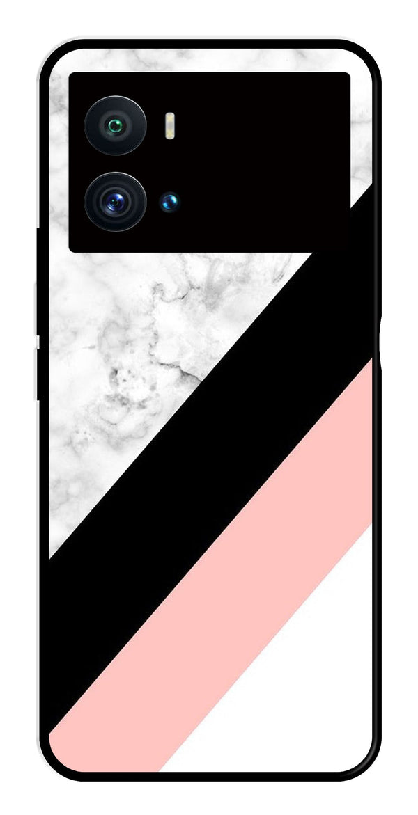 Marble Design Metal Mobile Case for iQOO 9 Pro   (Design No -24)