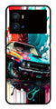Vintage Car Metal Mobile Case for iQOO 9 Pro   (Design No -29)
