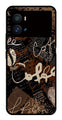 Coffee Pattern Metal Mobile Case for iQOO 9 Pro   (Design No -37)