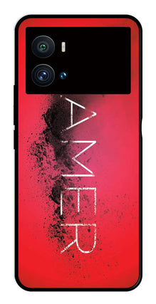 Gamer Pattern Metal Mobile Case for iQOO 9 Pro