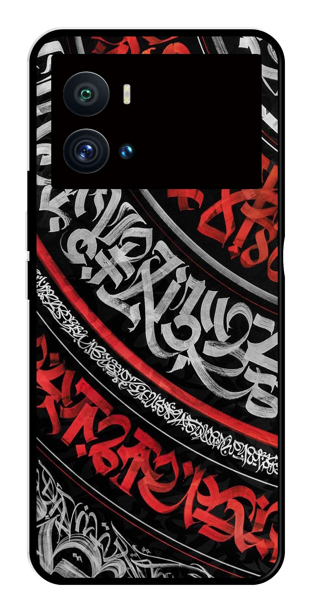 Qalander Art Metal Mobile Case for iQOO 9 Pro   (Design No -49)