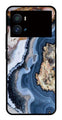 Marble Design Metal Mobile Case for iQOO 9 Pro   (Design No -53)