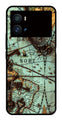 Map Design Metal Mobile Case for iQOO 9 Pro   (Design No -54)
