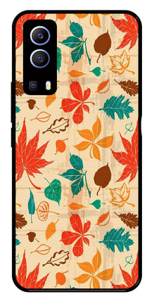Leafs Design Metal Mobile Case for iQOO Z3