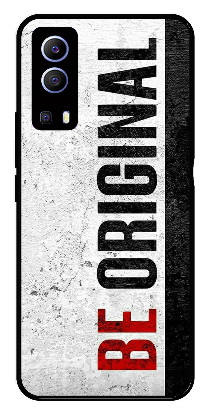 Be Original Metal Mobile Case for iQOO Z3   (Design No -38)