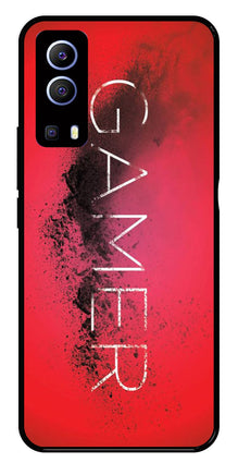 Gamer Pattern Metal Mobile Case for iQOO Z3