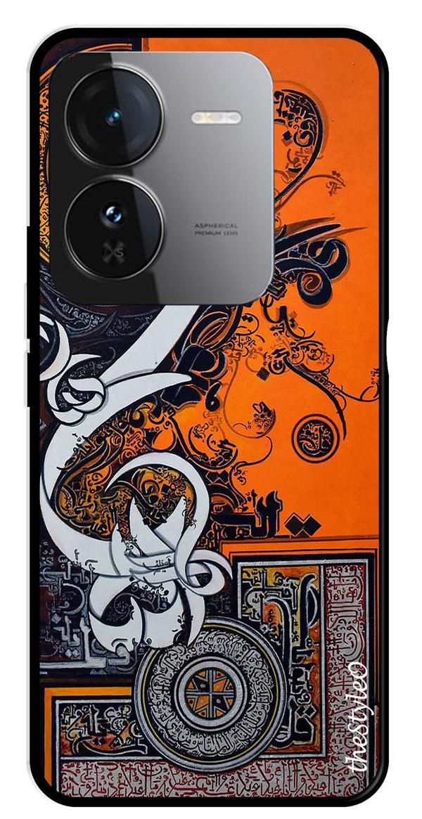 Oum Design Metal Mobile Case for iQOO Z9 5G (Design No -15)