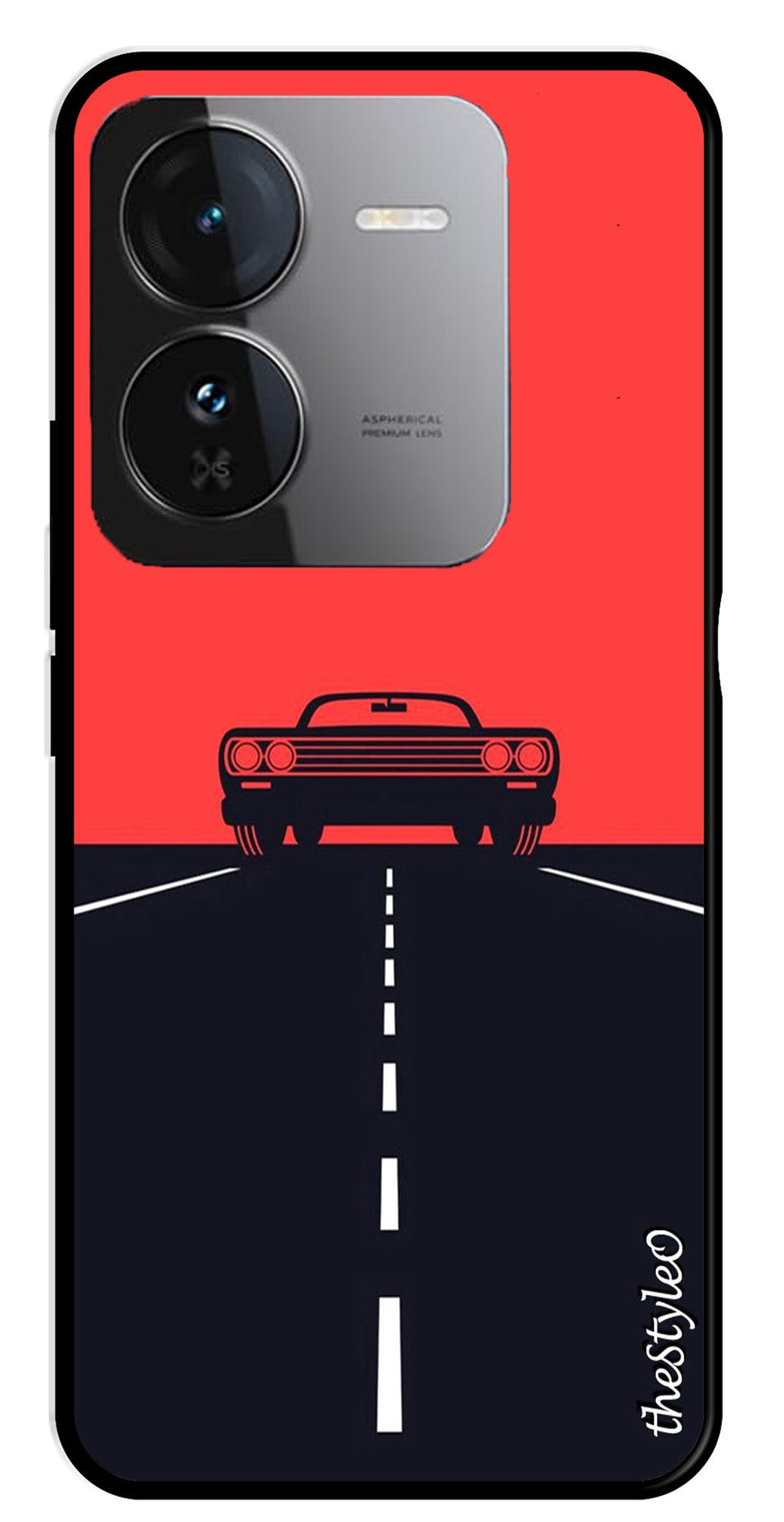 Owls Pattern Metal Mobile Case for iQOO Z9 5G (Design No -20)