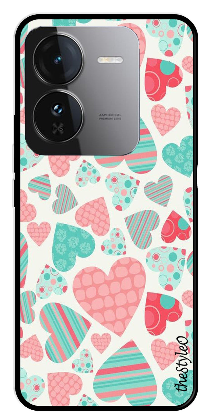 Car Lover Metal Mobile Case for iQOO Z9 5G (Design No -21)