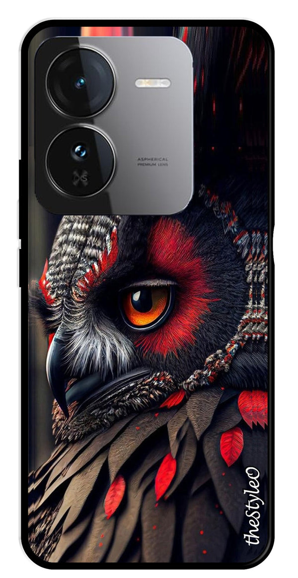 Flower Design Metal Mobile Case for iQOO Z9 5G (Design No -25)