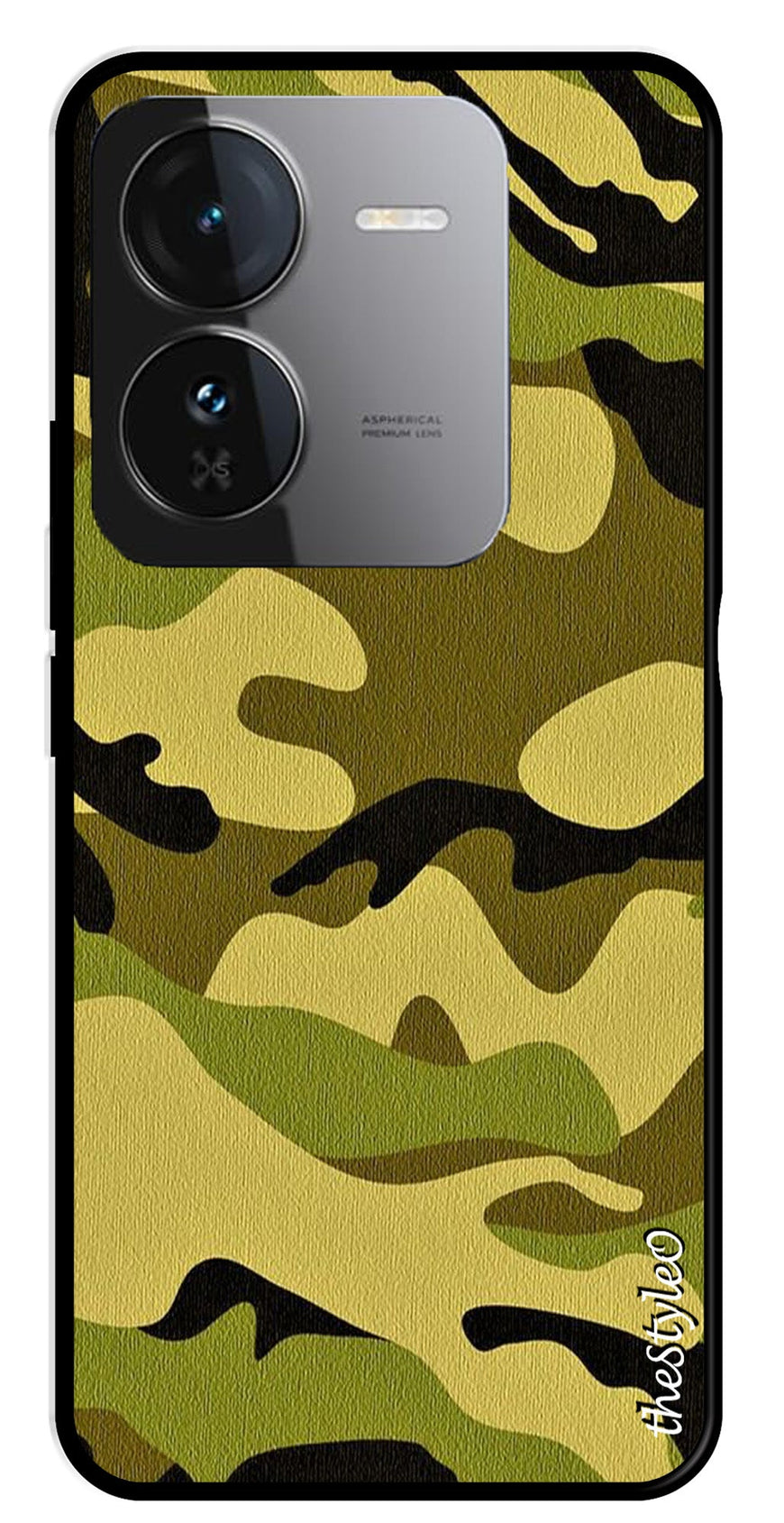 Blue Marble Metal Mobile Case for iQOO Z9 5G (Design No -34)