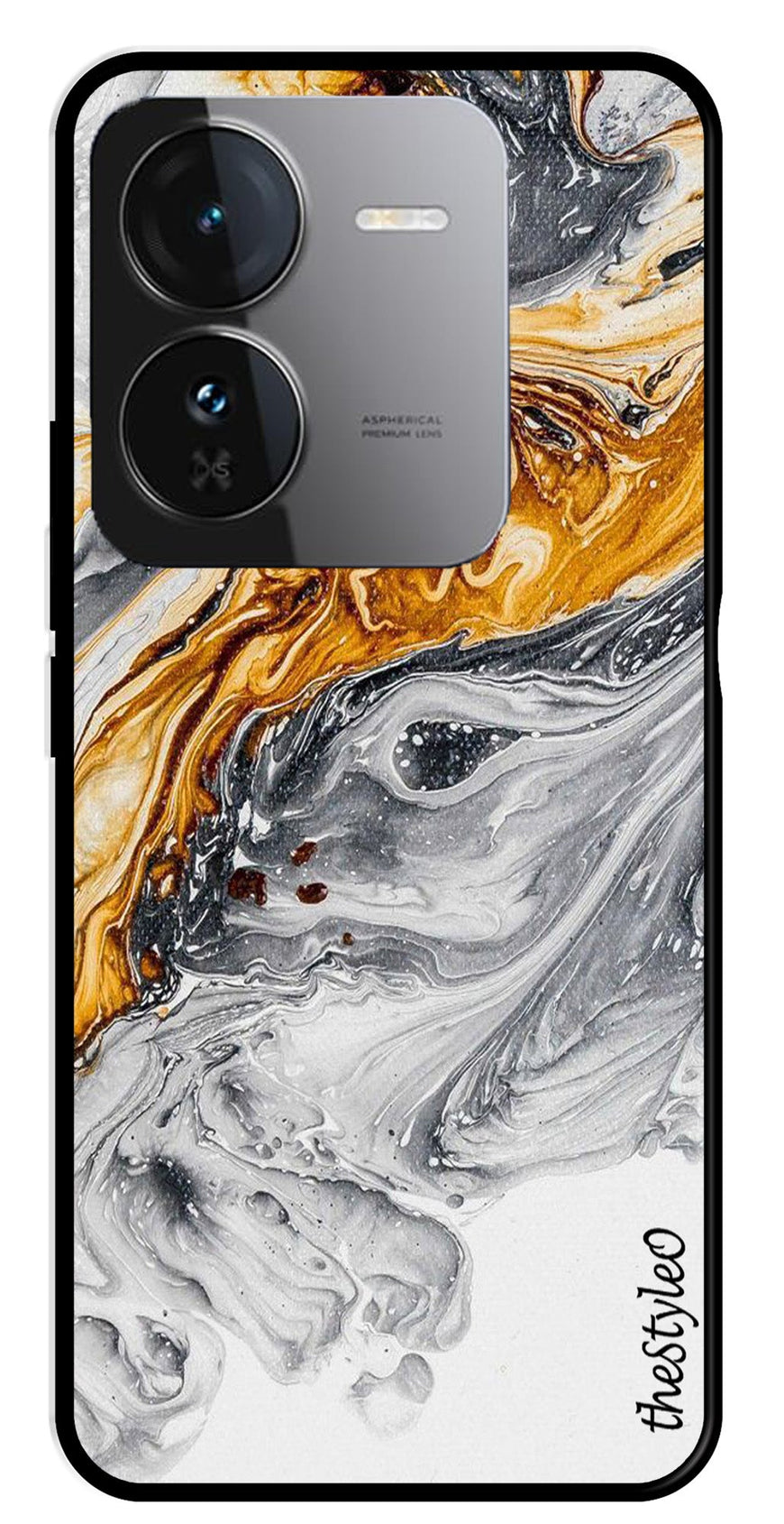 Army Pattern Metal Mobile Case for iQOO Z9 5G (Design No -35)