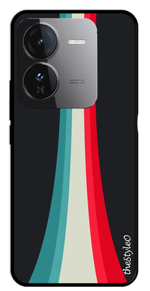 Modern Art Colorful Metal Mobile Case for iQOO Z9 5G