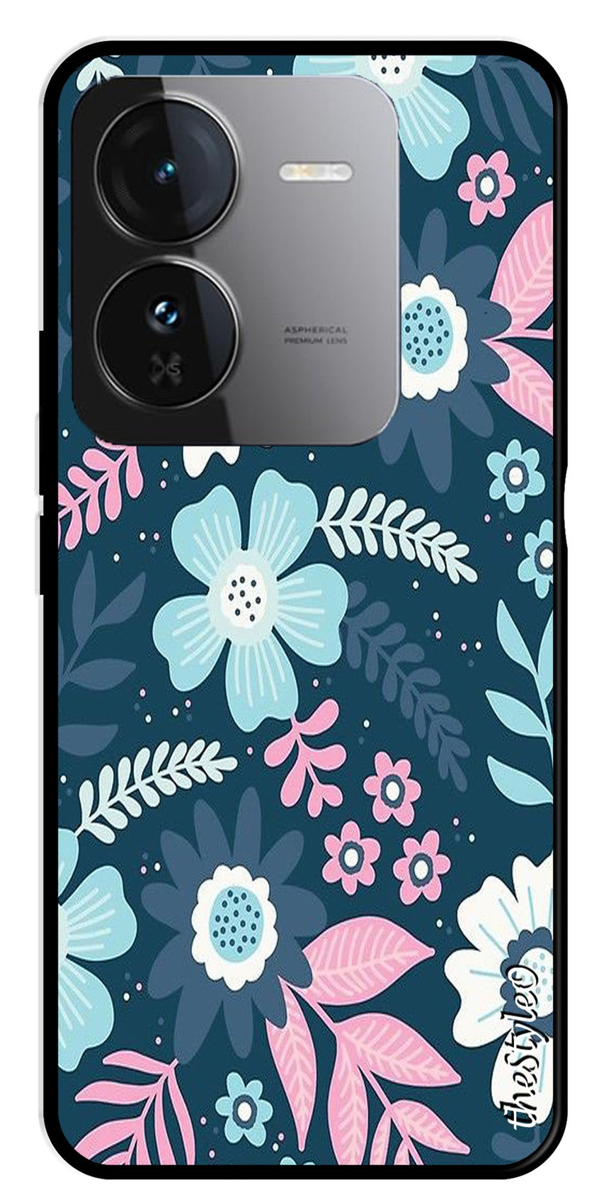 Qalander Art Metal Mobile Case for iQOO Z9 5G (Design No -49)