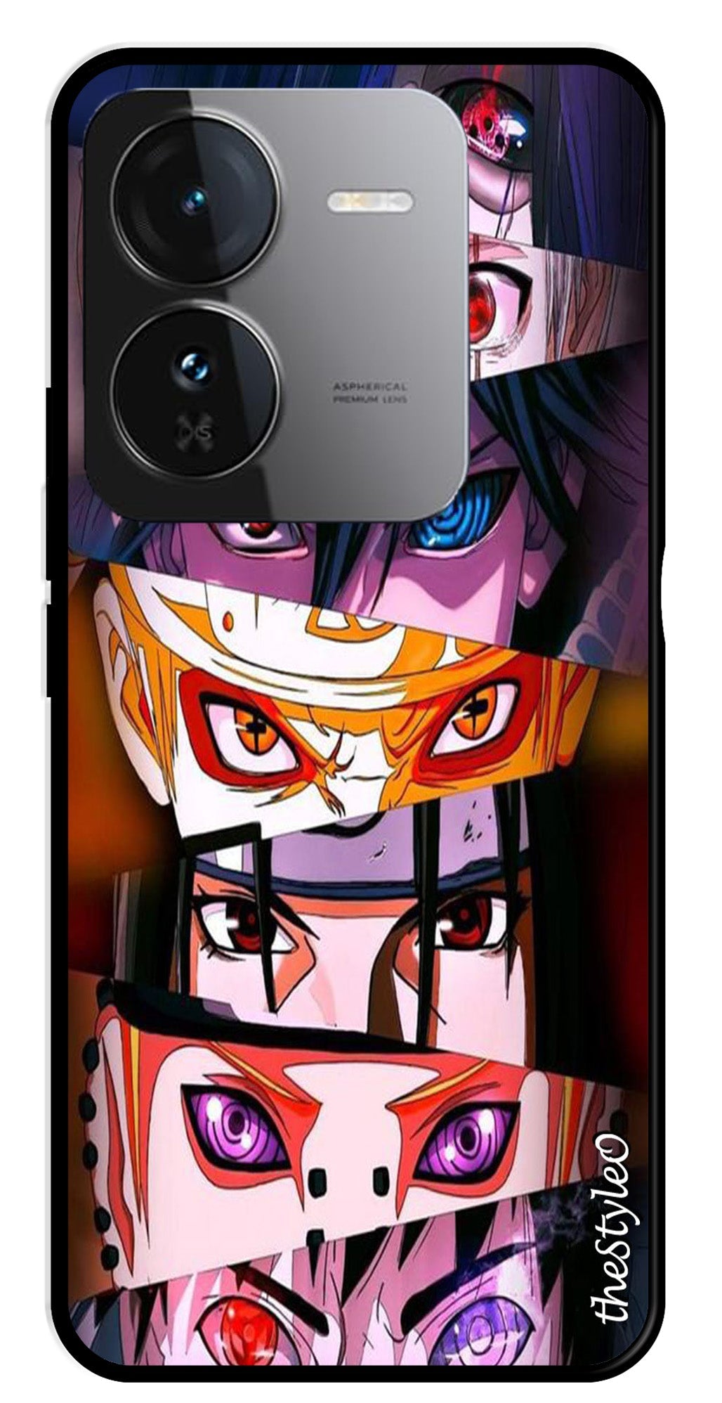 Anime Metal Mobile Case for iQOO Z9 5G (Design No -56)