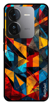 Abstract Art Metal Mobile Case for iQOO Z9 5G