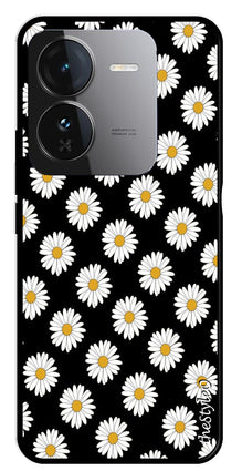 Daisy Flower Metal Mobile Case for iQOO Z9 5G